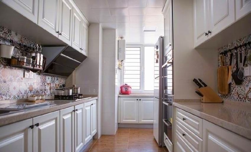 地中海风格厨房橱柜效果图